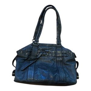 Marc New York Black Leather Shoulder Bag